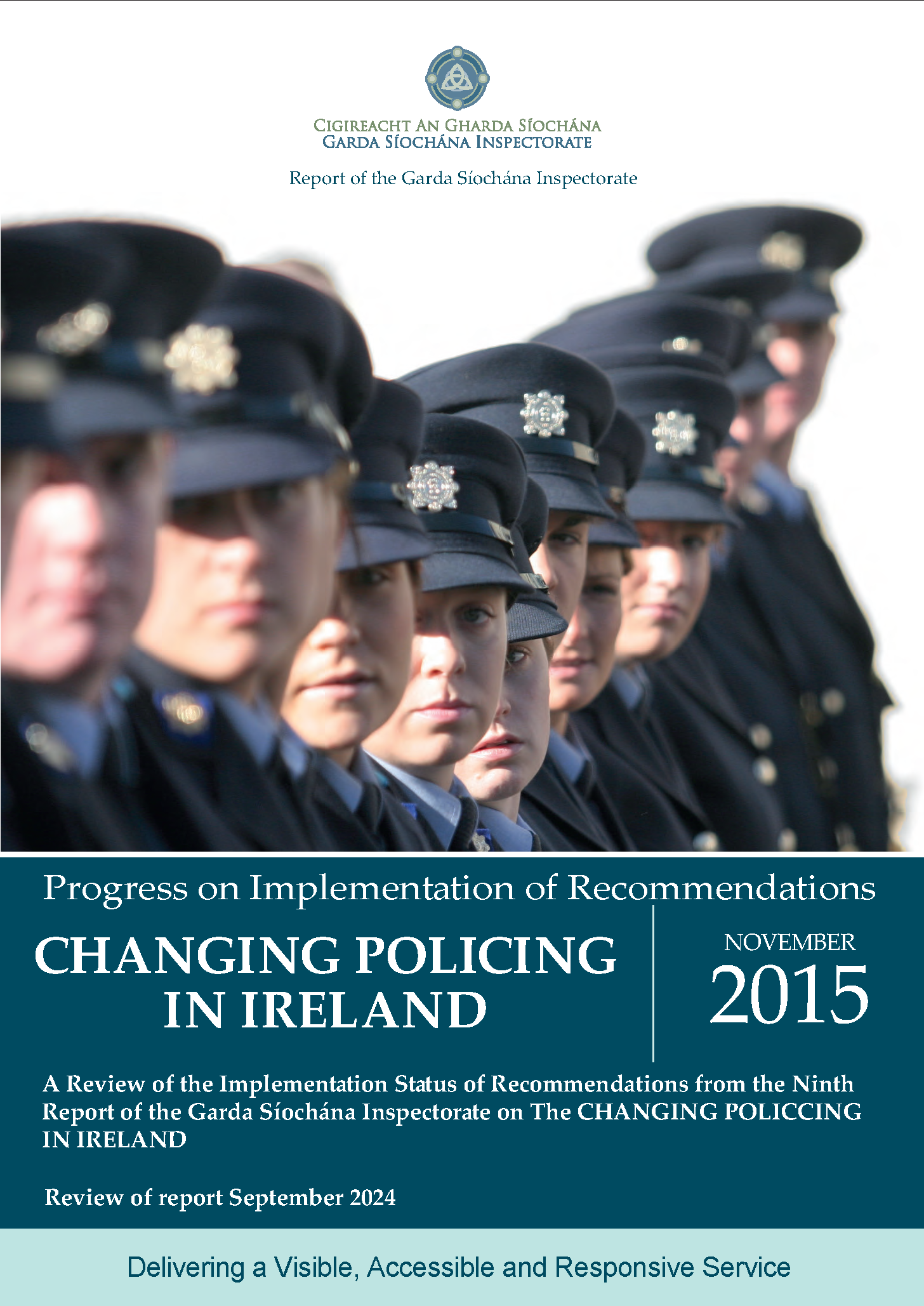 Changing Policing in Ireland Review Cover 2024