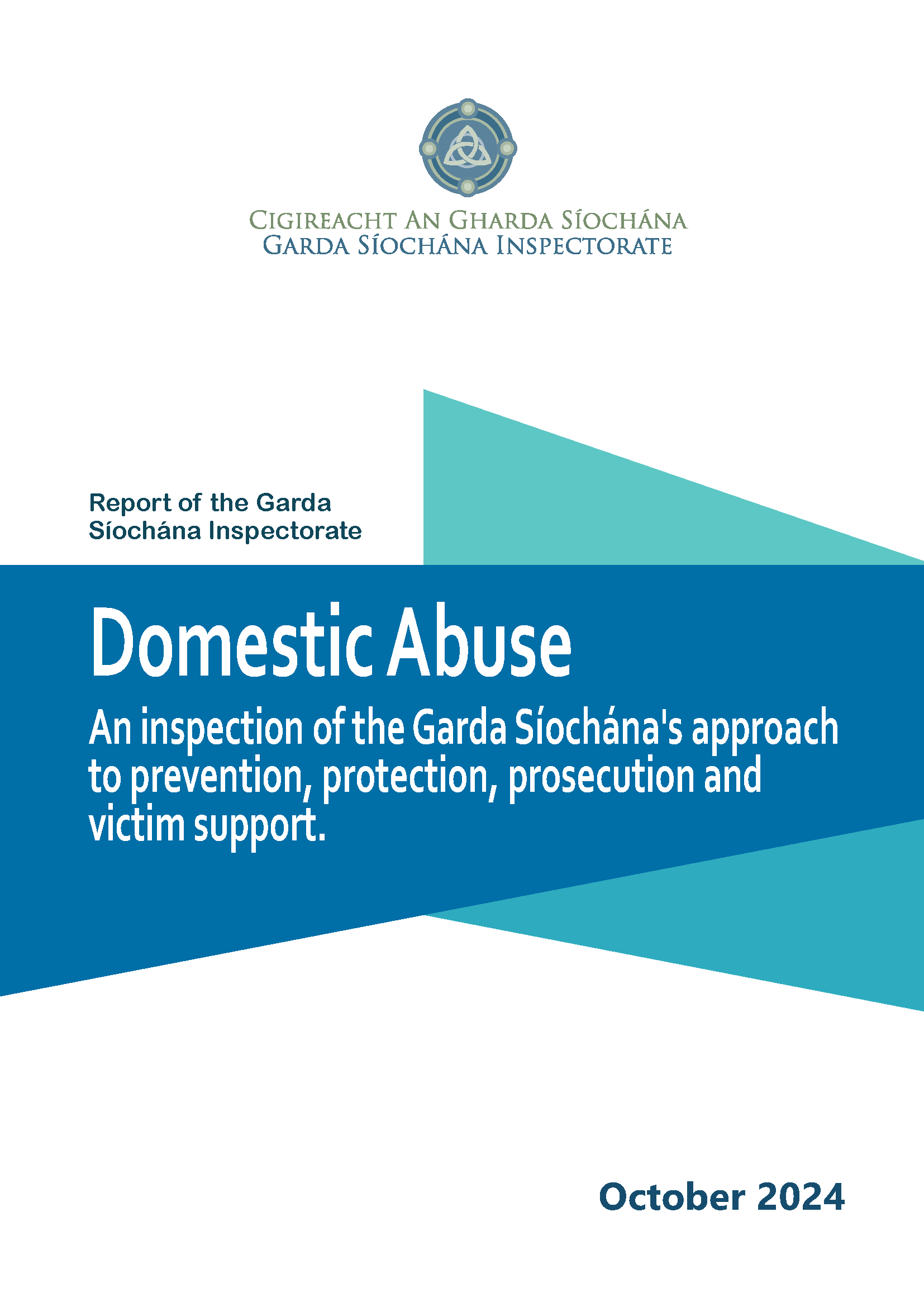 Cover page of Domestic Abuse Report. Click to open.