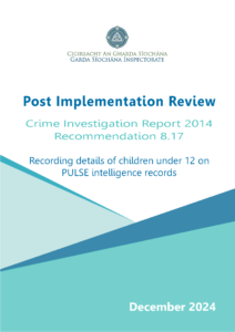 Click to open progress report of changing policing in Ireland. 